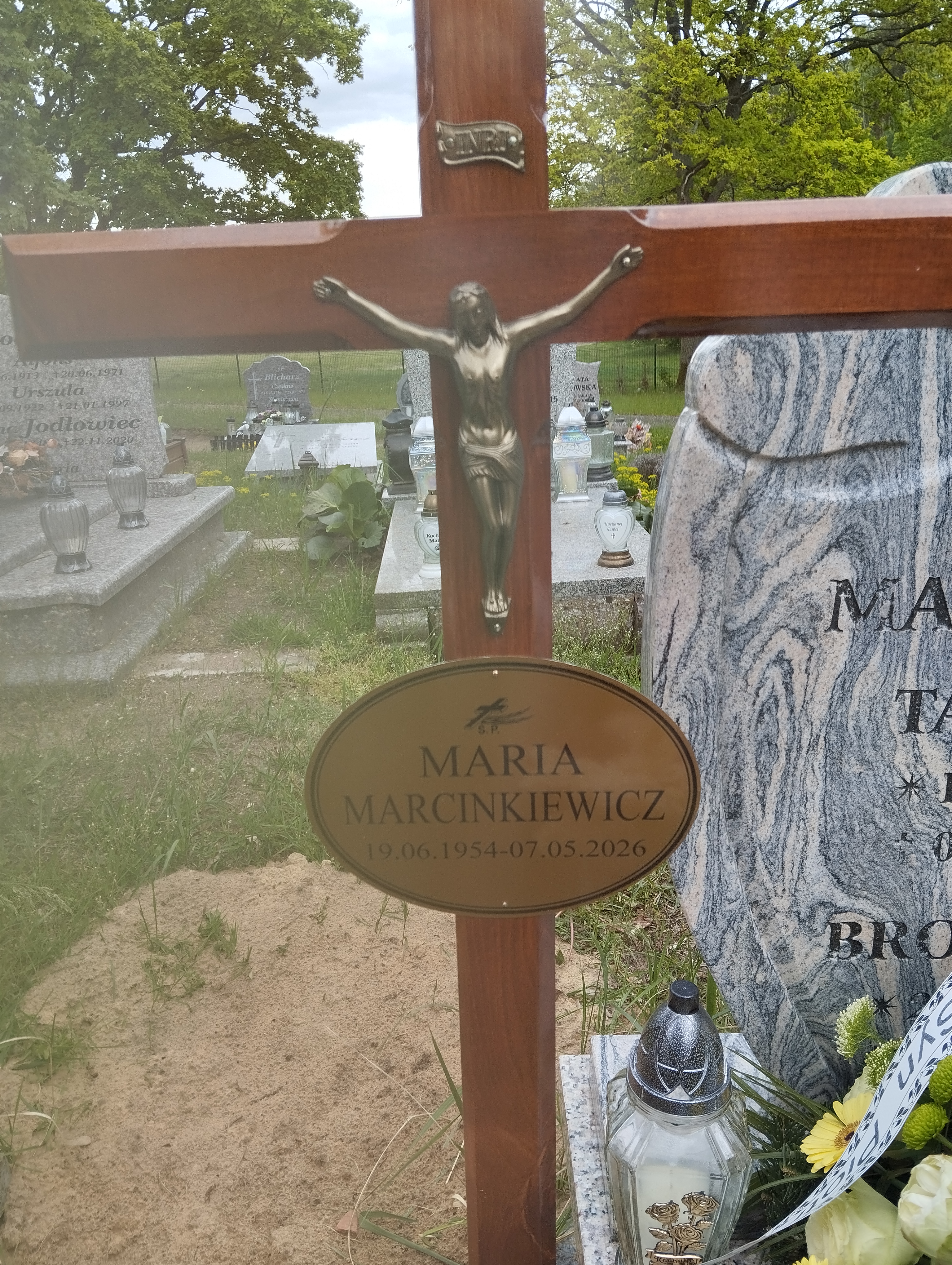 Grób Maria Marcinkiewicz