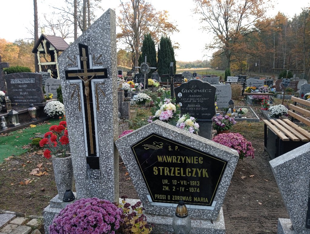 Wawrzyniec Strzelczyk 1913 Nowe Warpno - Grobonet - Wyszukiwarka osób pochowanych