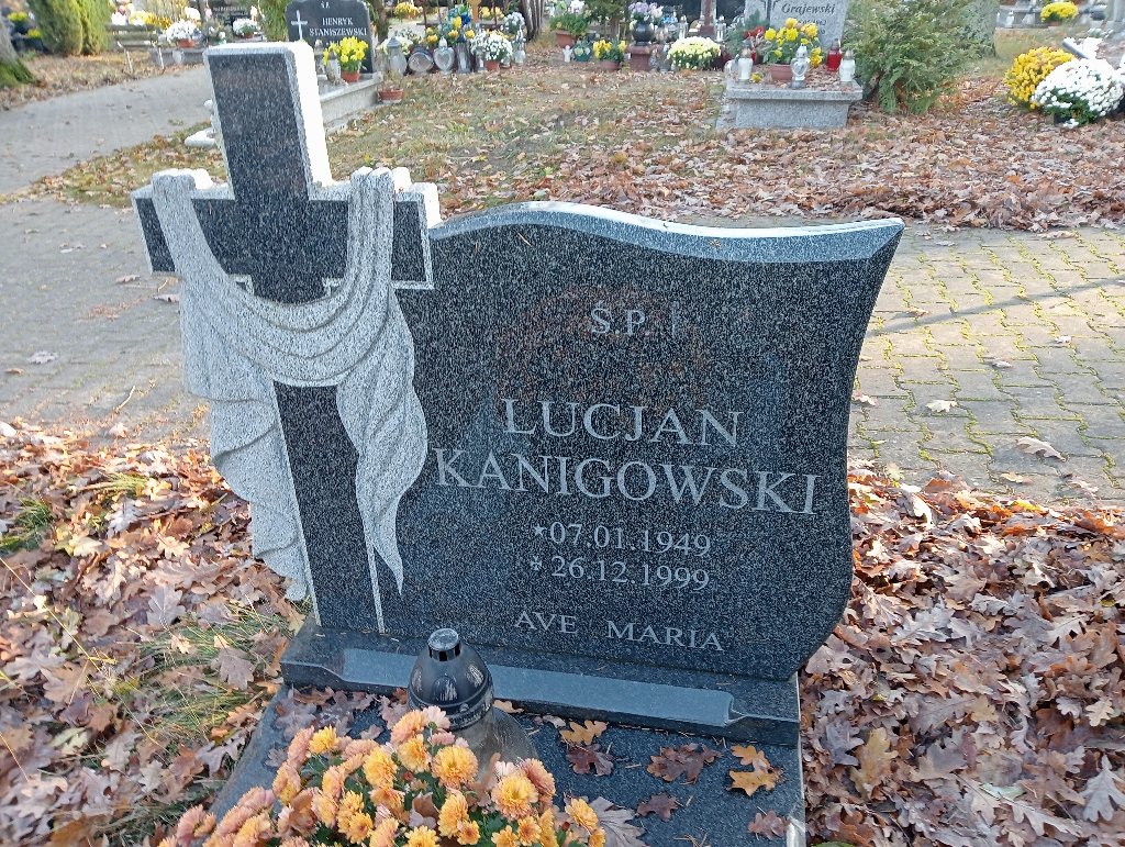 Lucjan Kanigowski 1949 Nowe Warpno - Grobonet - Wyszukiwarka osób pochowanych