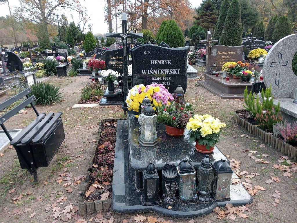 Grób Henryk Wiśniewski