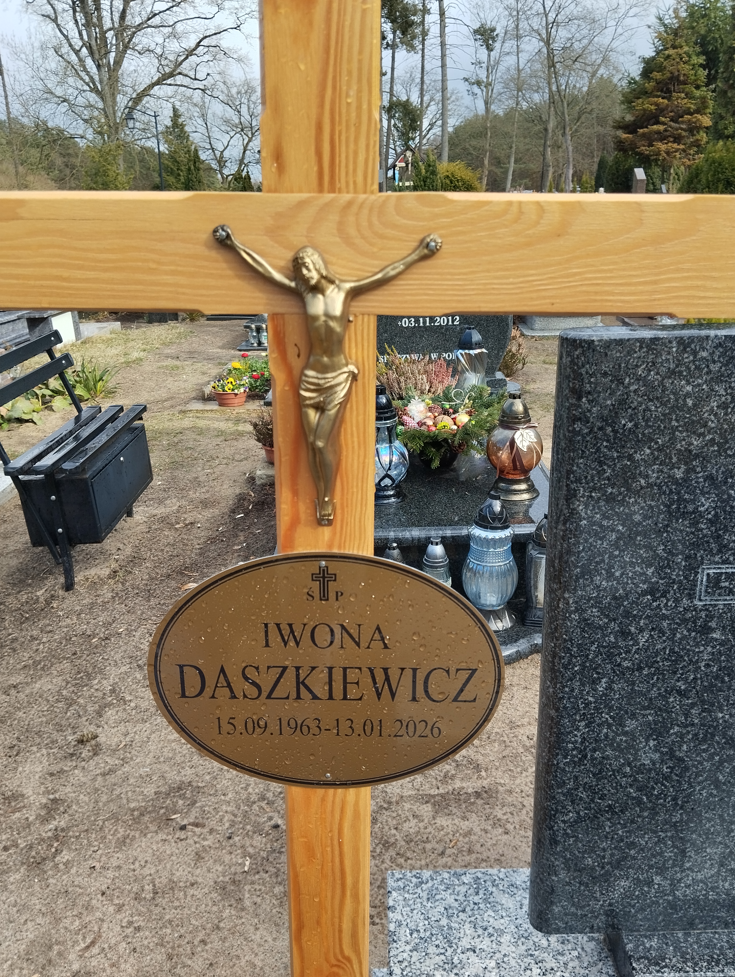 Grób Iwona Daszkiewicz