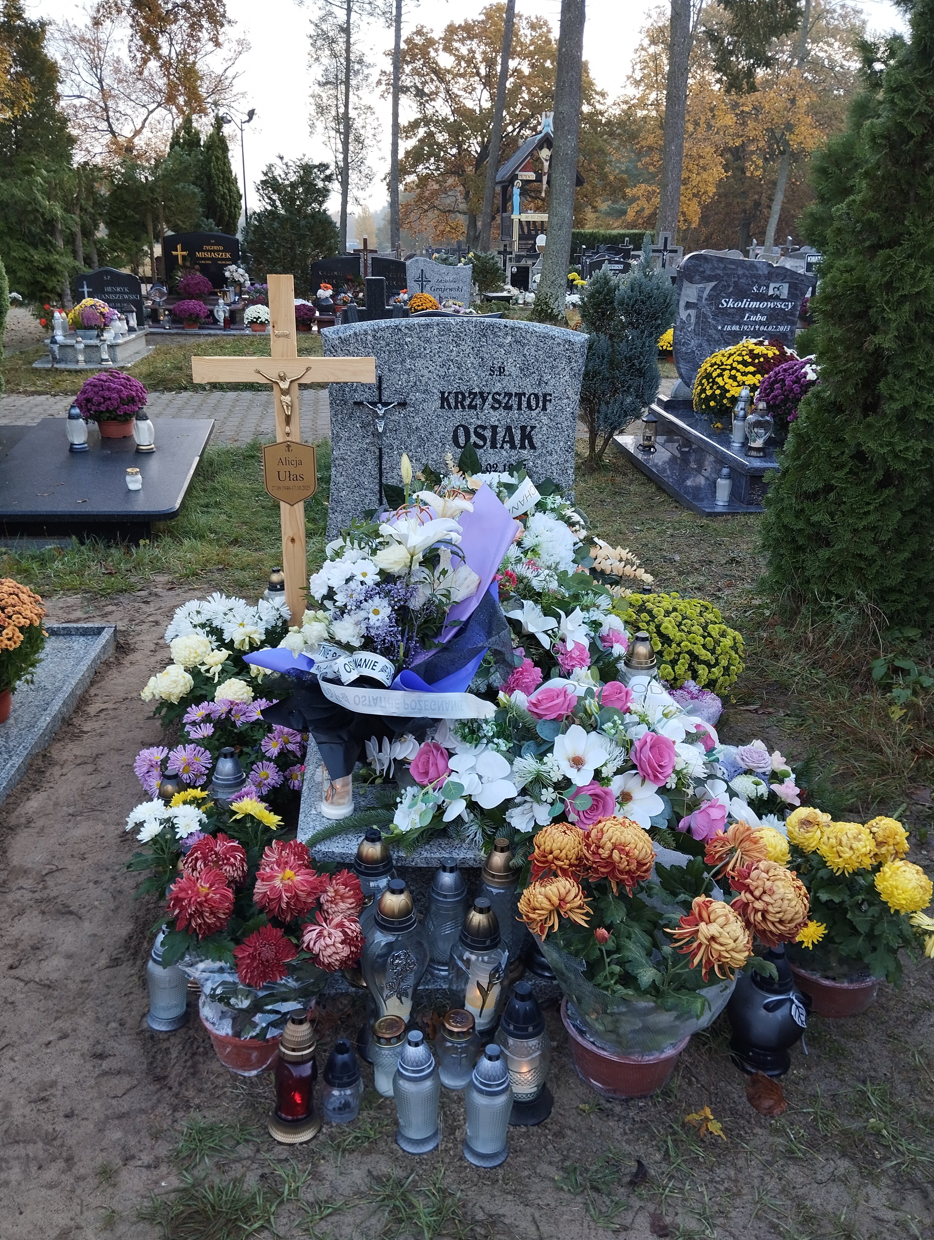 Grób Alicja Ułas