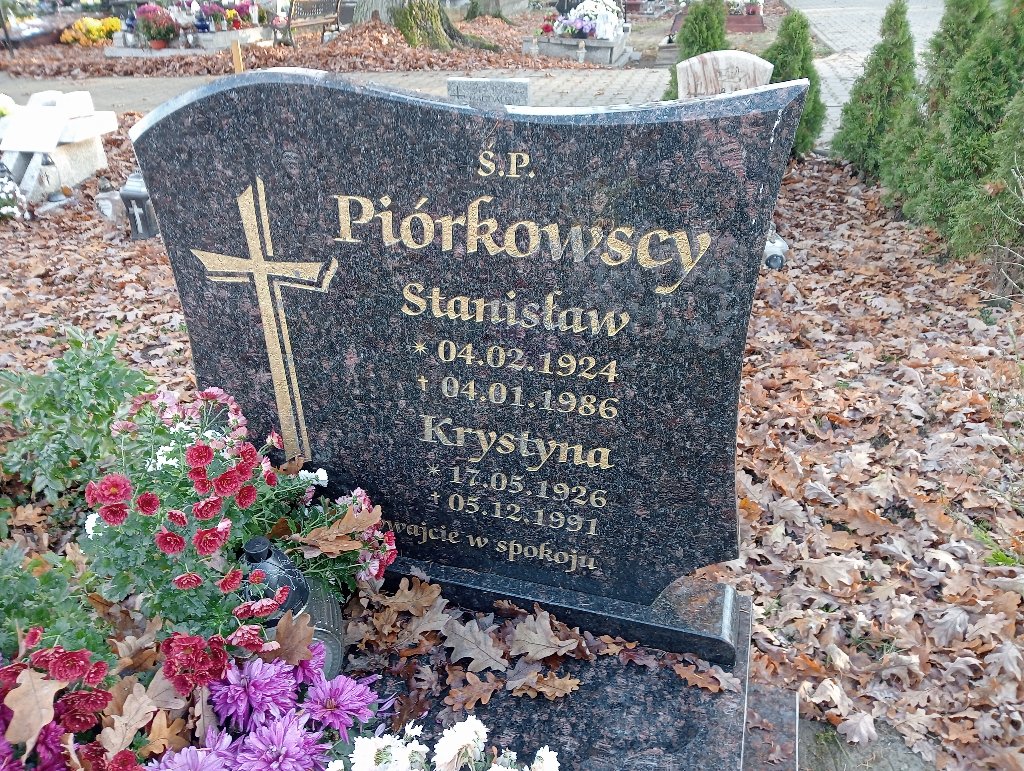 Stanisław Piórkowski 1924 Nowe Warpno - Grobonet - Wyszukiwarka osób pochowanych