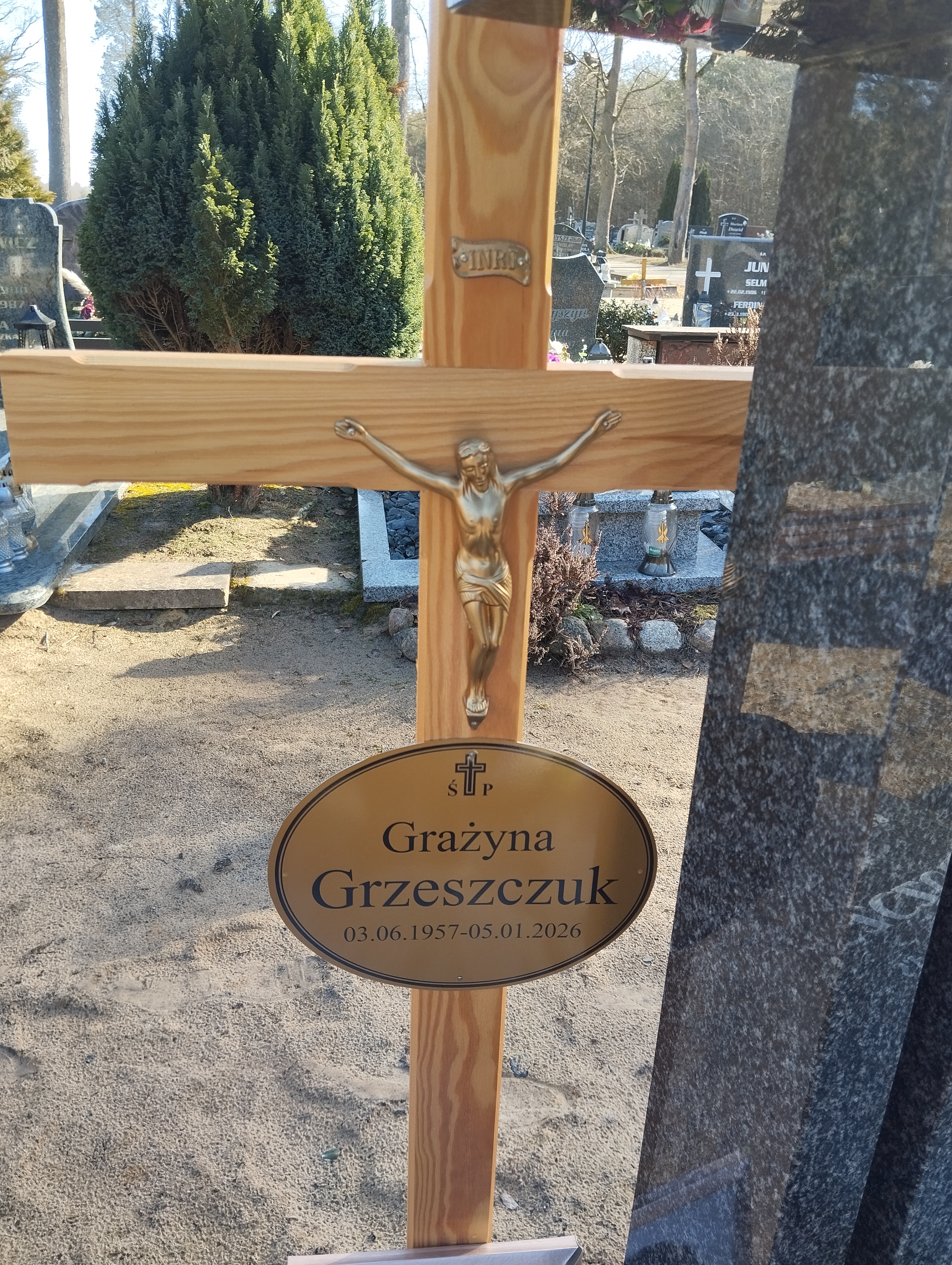 Grób Grażyna Grzeszczuk